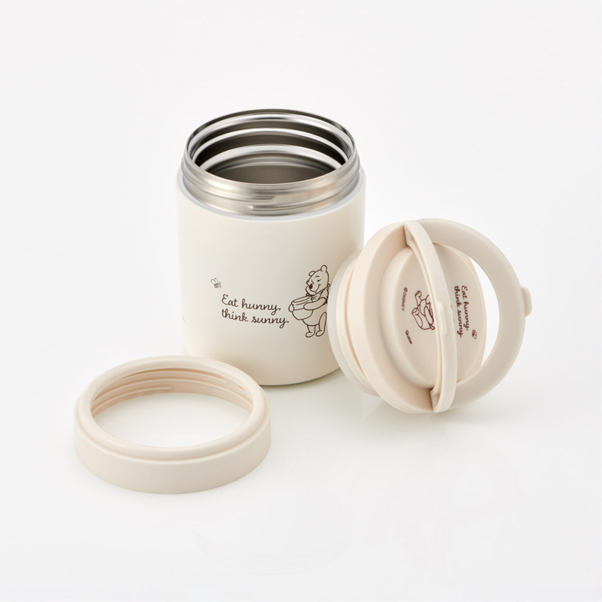 スケーター スープジャー 500ml 折りたたみハンドル付 デリカポット