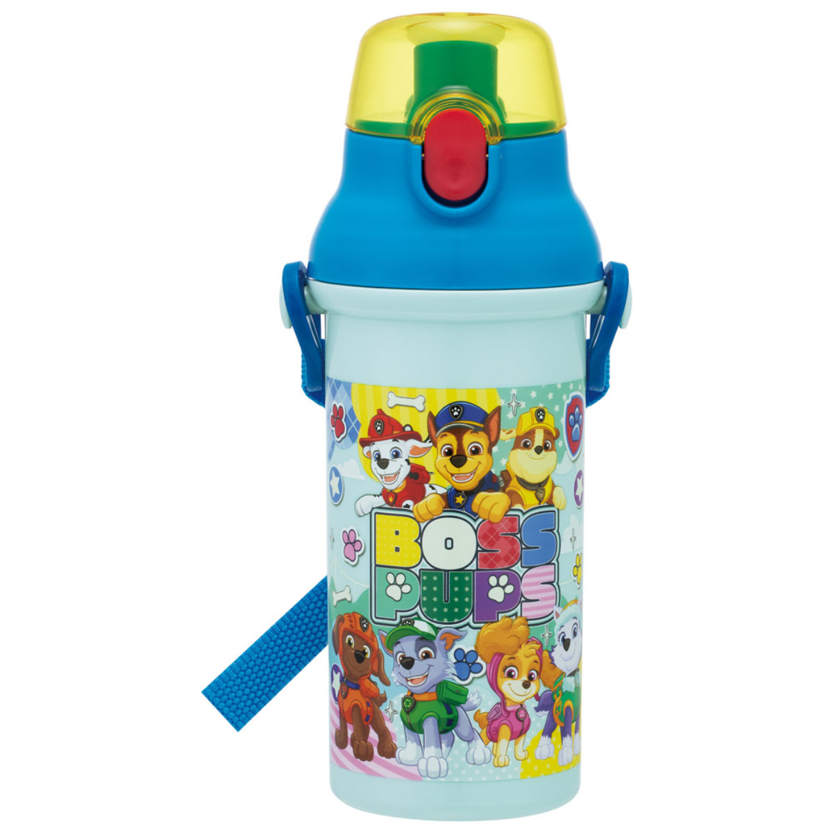 スケーター 水筒 480ml 直飲プラワンタッチボトル パウパト26 （ パウ