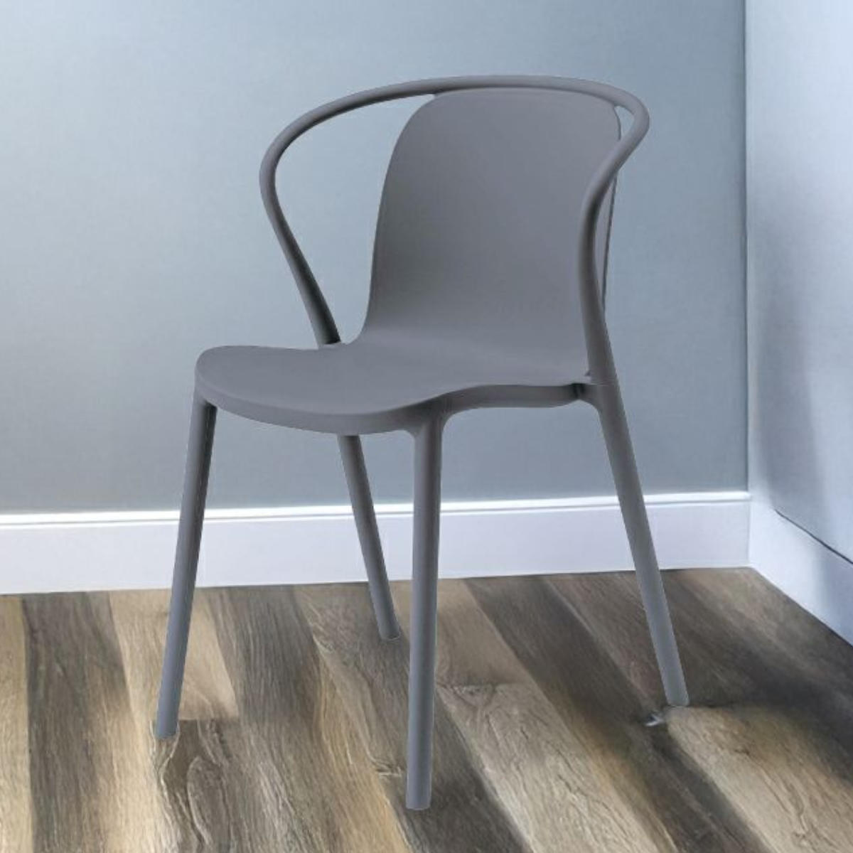 東谷 ダイニングチェア 座面高47cm 4脚セット 軽量 肘掛け付き 完成品