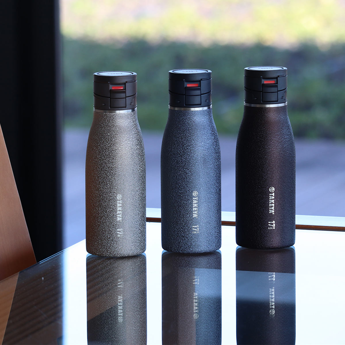 TAKEYA FLASK 水筒 500ml タケヤフラスク トラベラー17 （ ワンタッチ