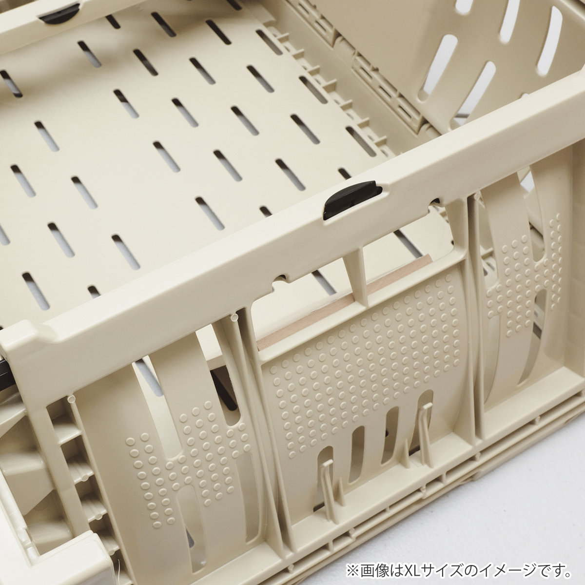 SLOWER（スロウワー） 収納ボックス 幅59.3×奥行39.5×高さ22.5cm 