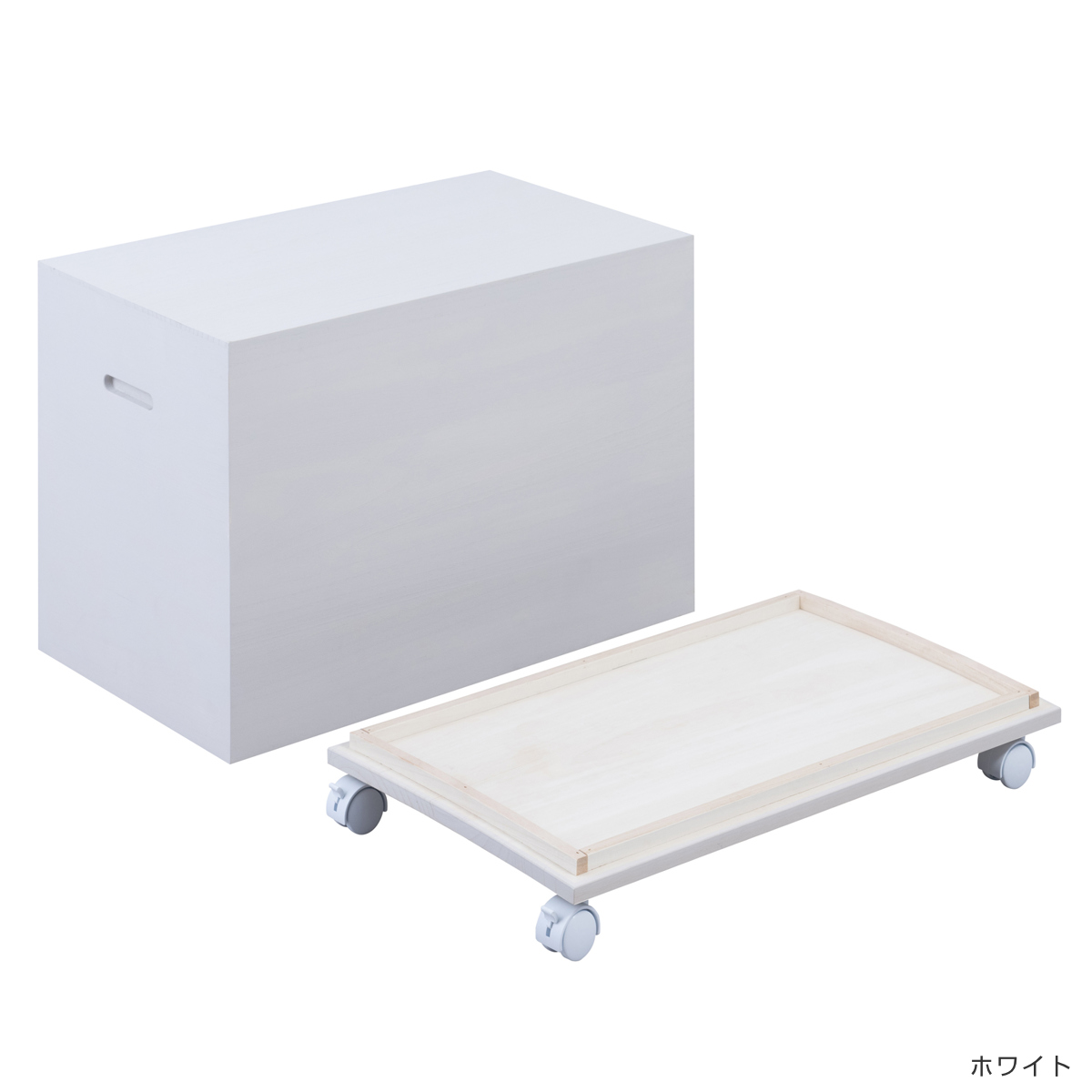 桐収納 雛人形ケース 幅35.5cm 1段 高さ47cm 日本製 キャスター付き