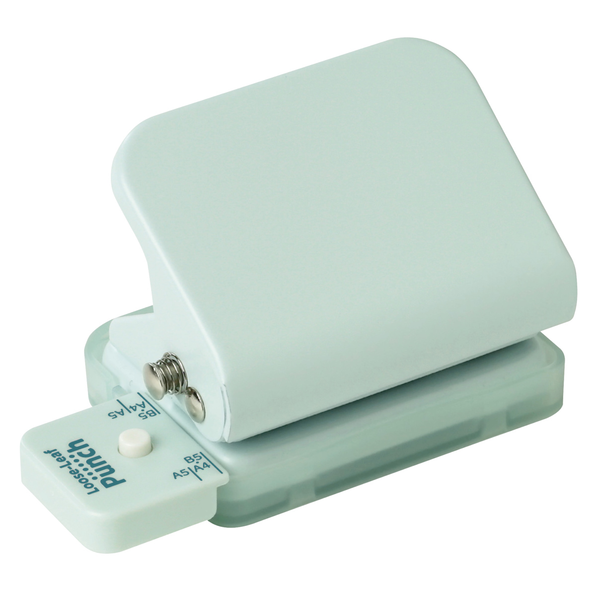 パンチ穴 ルーズリーフ パンチ 6穴式 コンパクト （ 穴あけパンチ A5