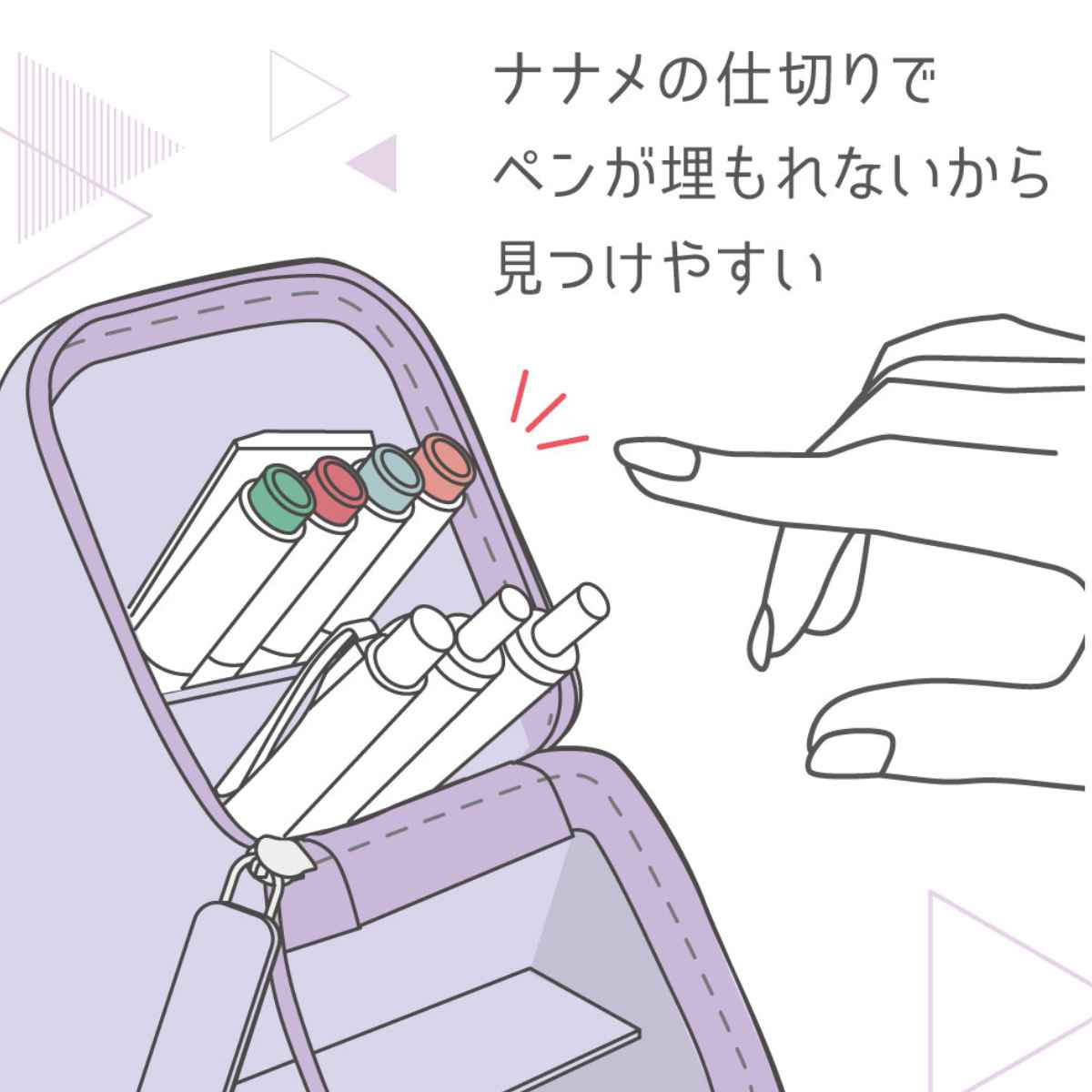 ペンケース ペン立て カクスタ ワイド 引き出...の詳細画像5