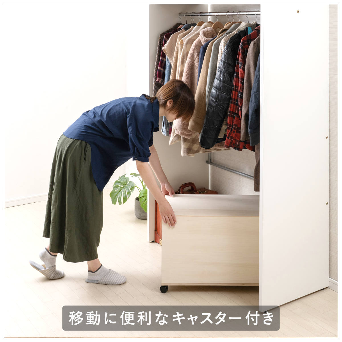 桐扇 総桐雛人形収納ケース 高さ47cm 日本製 （ 飾り台 人形ケース 桐