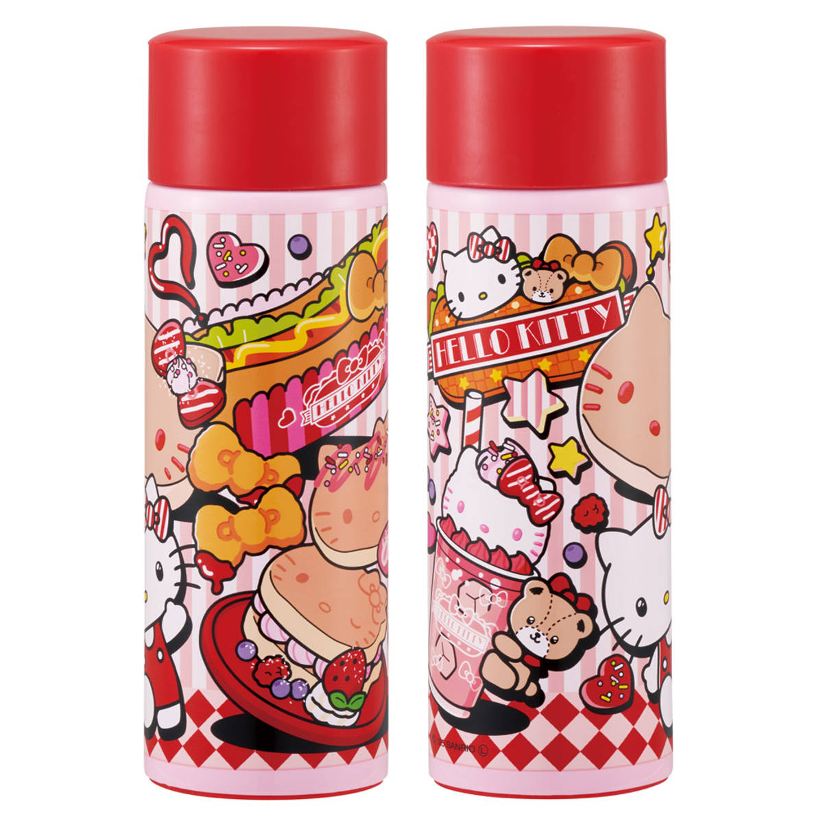 スケーター 水筒 120ml ポケットステンマグボトル キティアメリカン