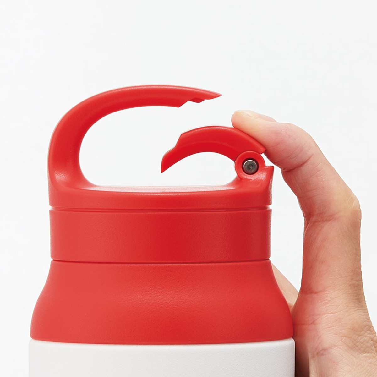 スケーター 水筒 600ml カラビナハンドルステンレスボトル キティ