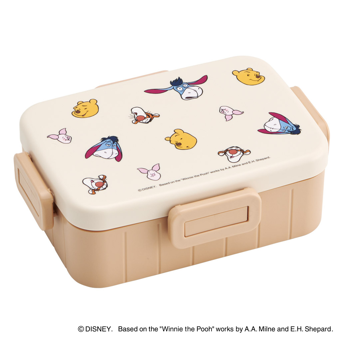 スケーター 弁当箱 650ml 4点ロックランチボックス プーフレンズ