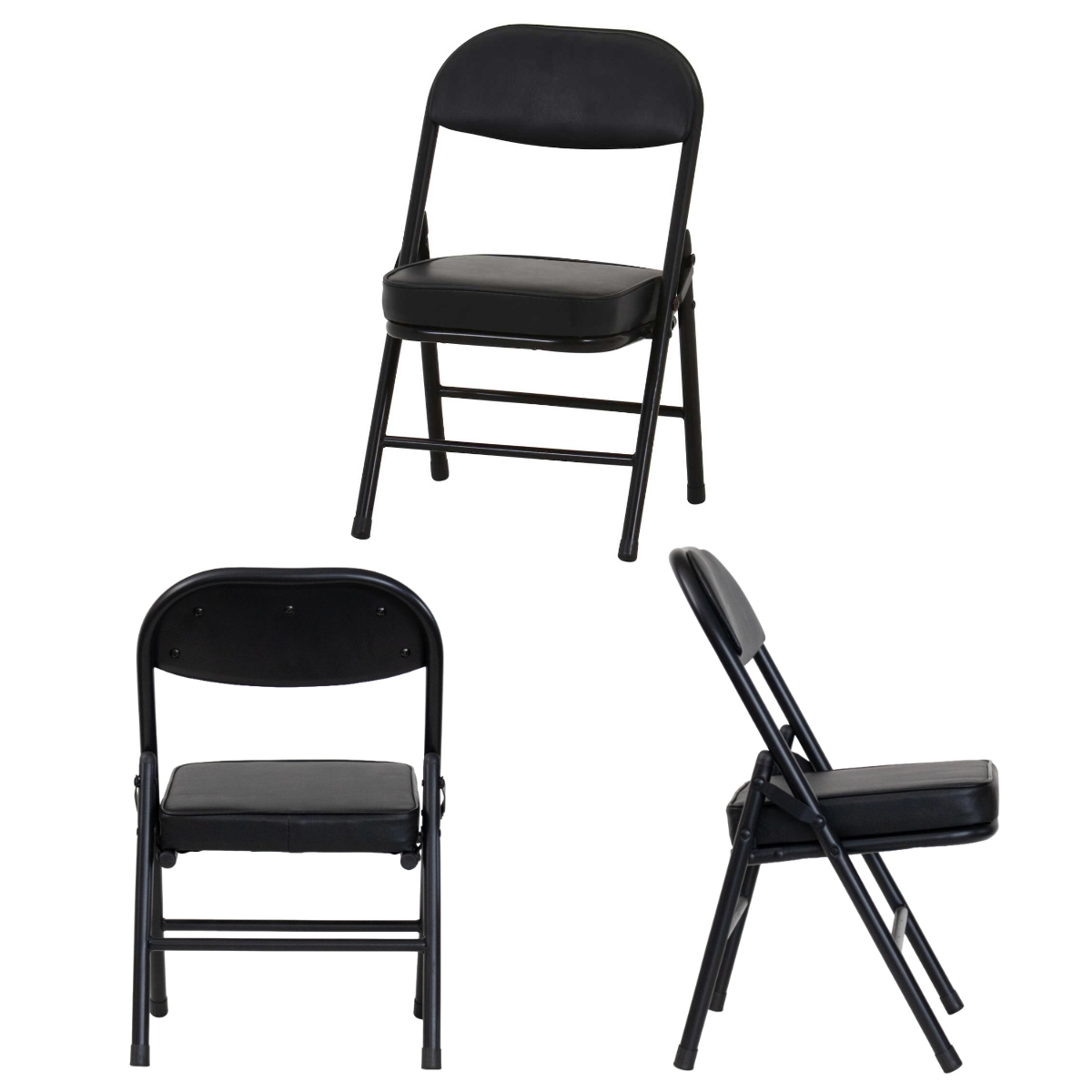 折りたたみ椅子 ロータイプ 2脚セット コンパ...の詳細画像2