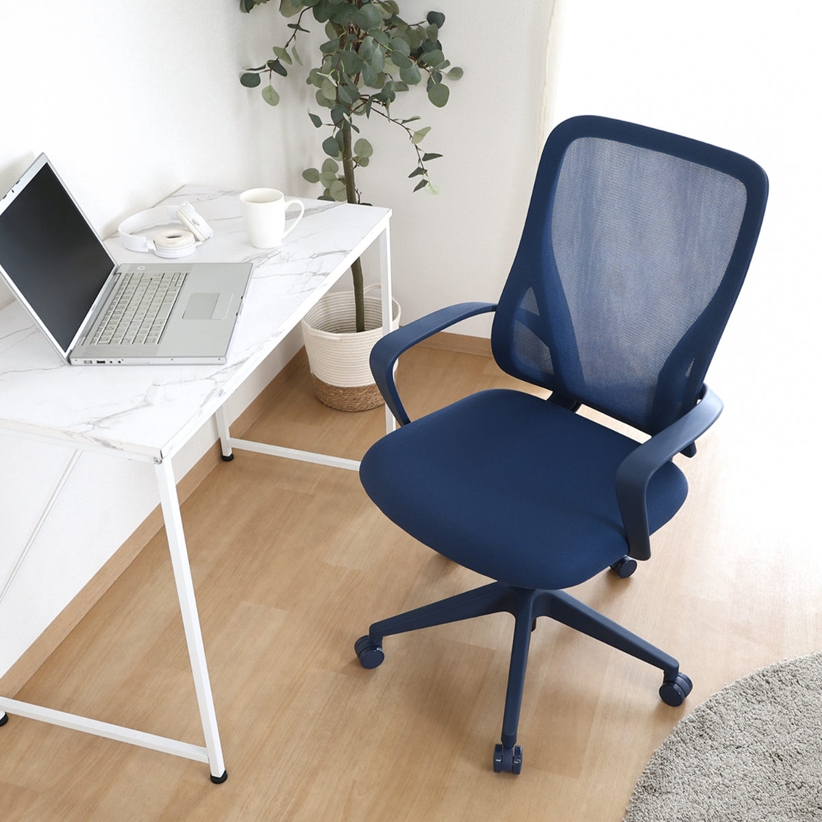 不二貿易（Fuji Boeki） オフィスチェア 座面高42〜49cm パレット