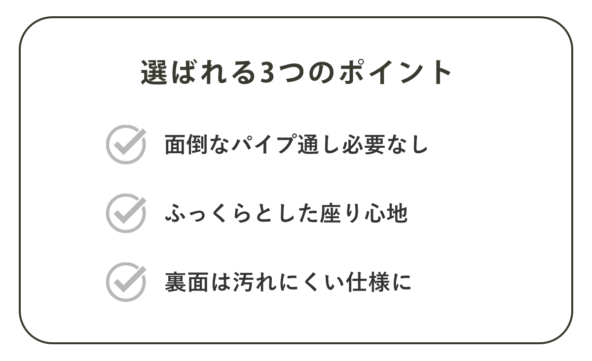 便座カバー O型用 アクリル SELECT JUST FIT ( 便座 カバー トイレカバー O型便座カバー トイレ用品 洗える 洗濯OK 無地 シンプル おしゃれ ) 関連画像3