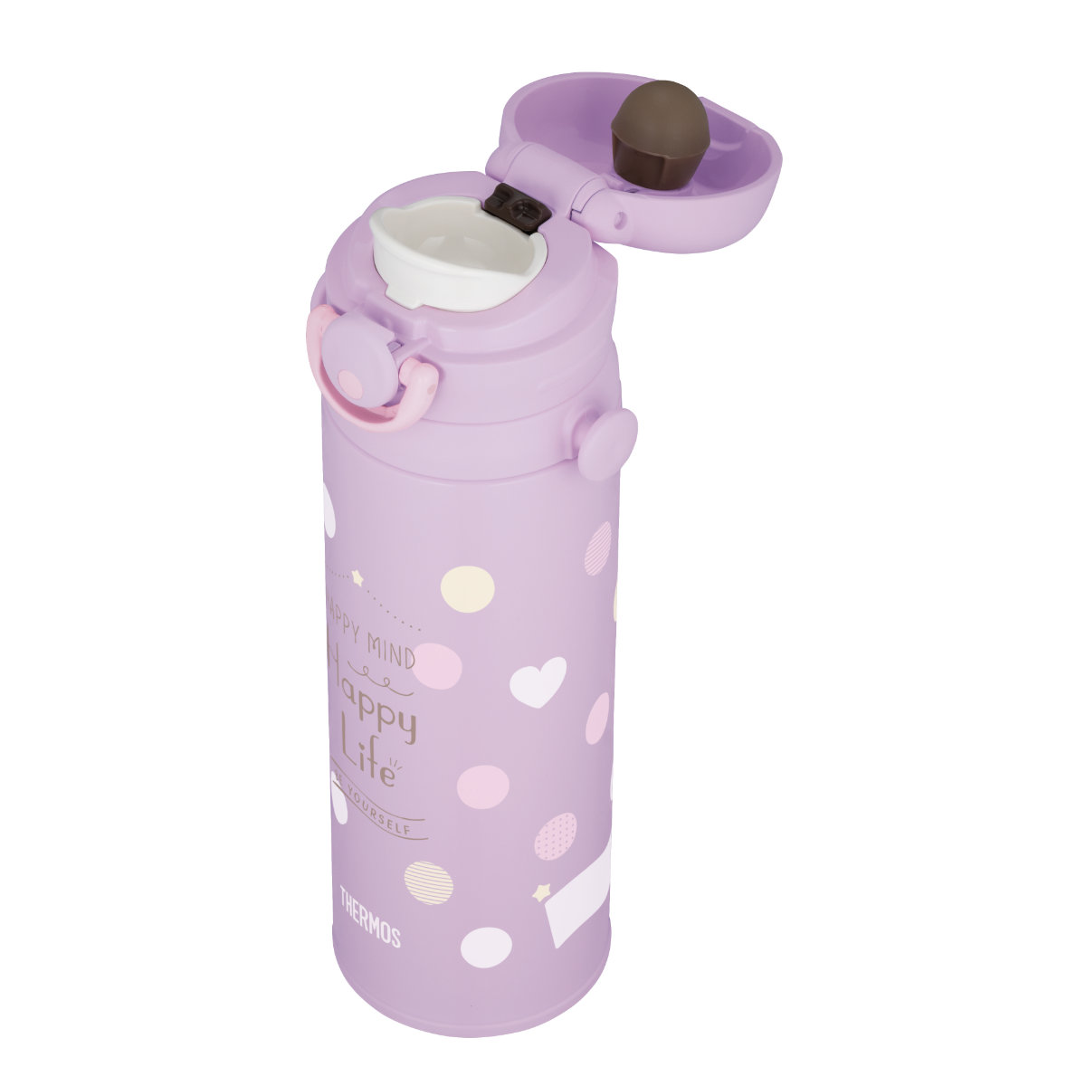 THERMOS（サーモス） 水筒 500ml 真空断熱キッズケータイマグ JPF-500