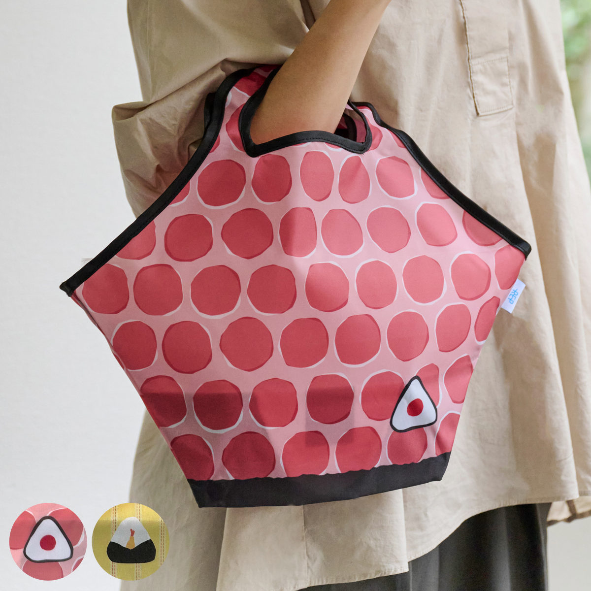 エコバッグ おにぎりバッグ おむすび型 （ マイバッグ サブバッグ