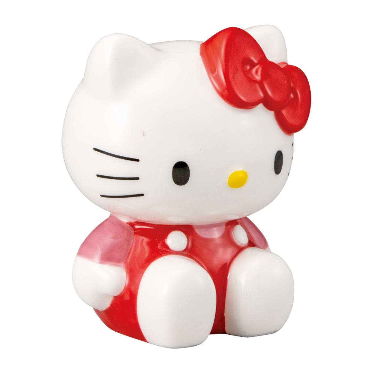 希少　キティちゃん　ハローキティ　貯金箱　陶器　大きめ サンアート 貯金箱 ハローキティ マネーバンク （ キティ キティちゃん