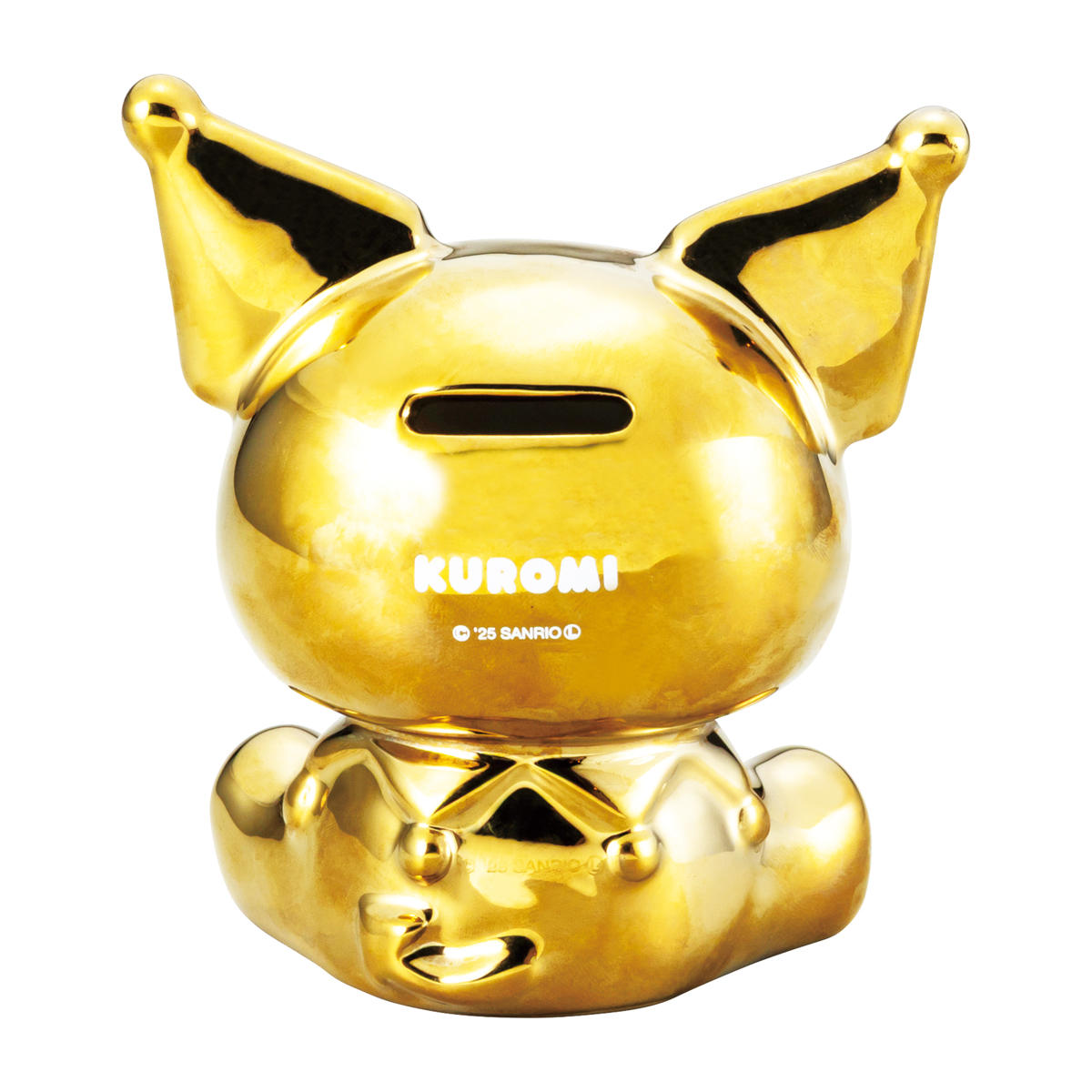 サンアート 貯金箱 ゴールド サンリオ マネーバンク （ クロミ