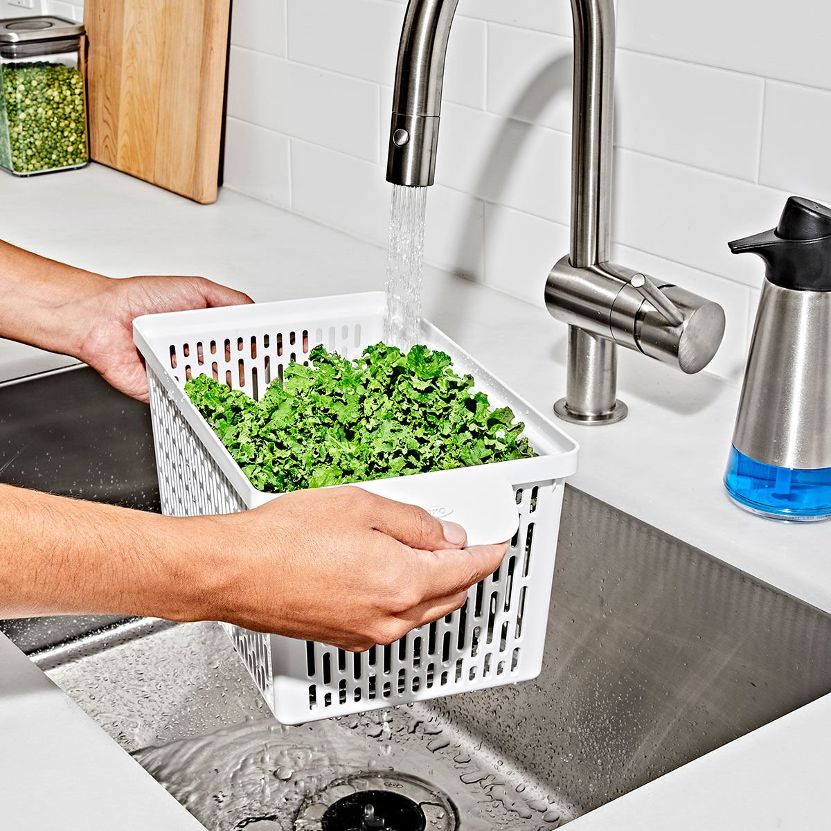OXO（オクソー） 保存容器 ベジタブルキーパー ラージ （ プラスチック
