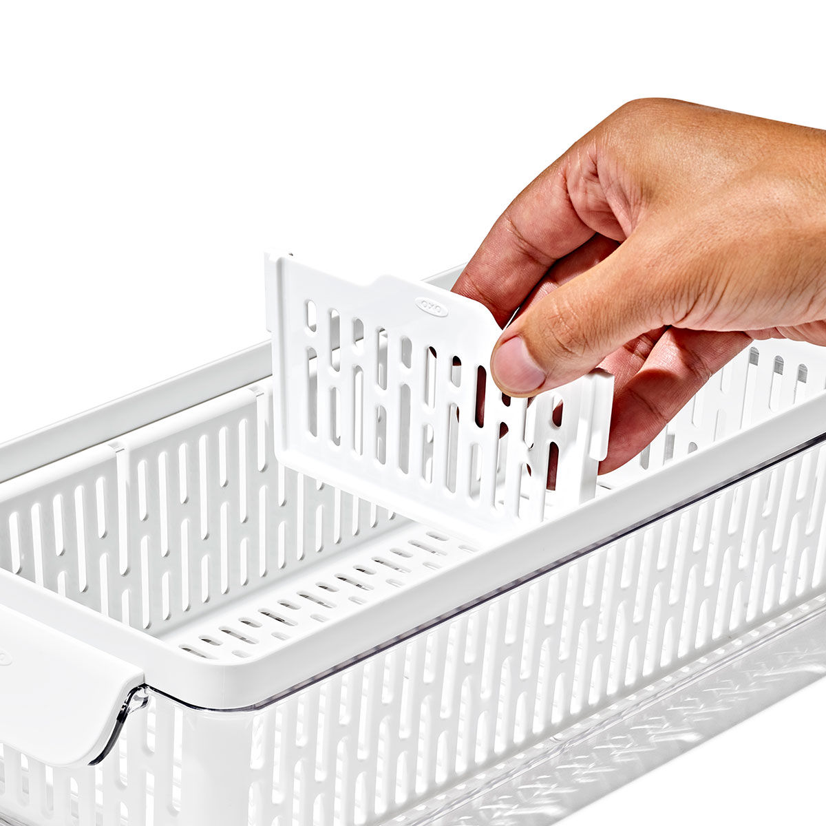 OXO（オクソー） 保存容器 ベジタブルキーパー ロング （ プラスチック
