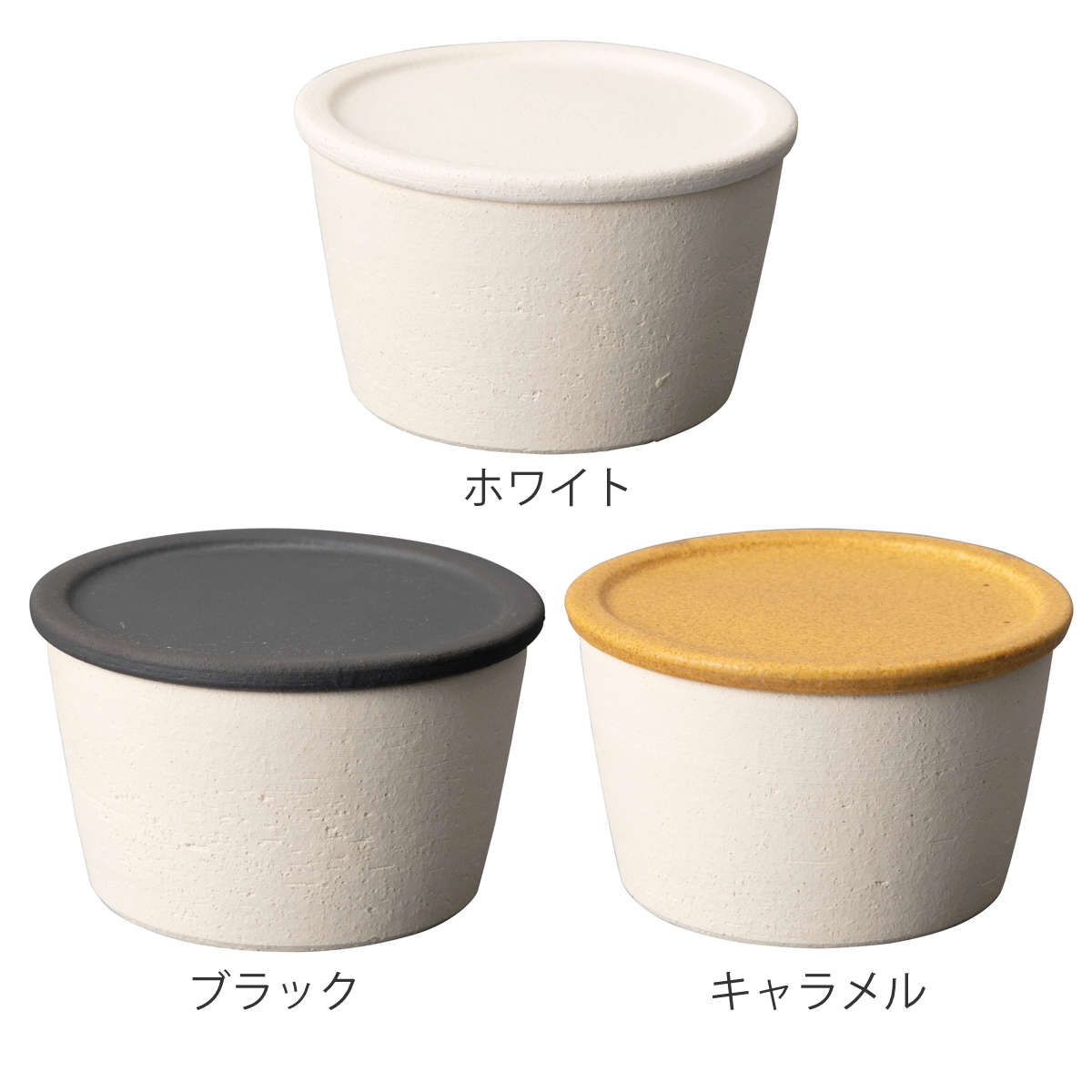 保存容器 Hangout Salt pot 塩つぼ （ 陶器 日本製 ソルトポット 調味