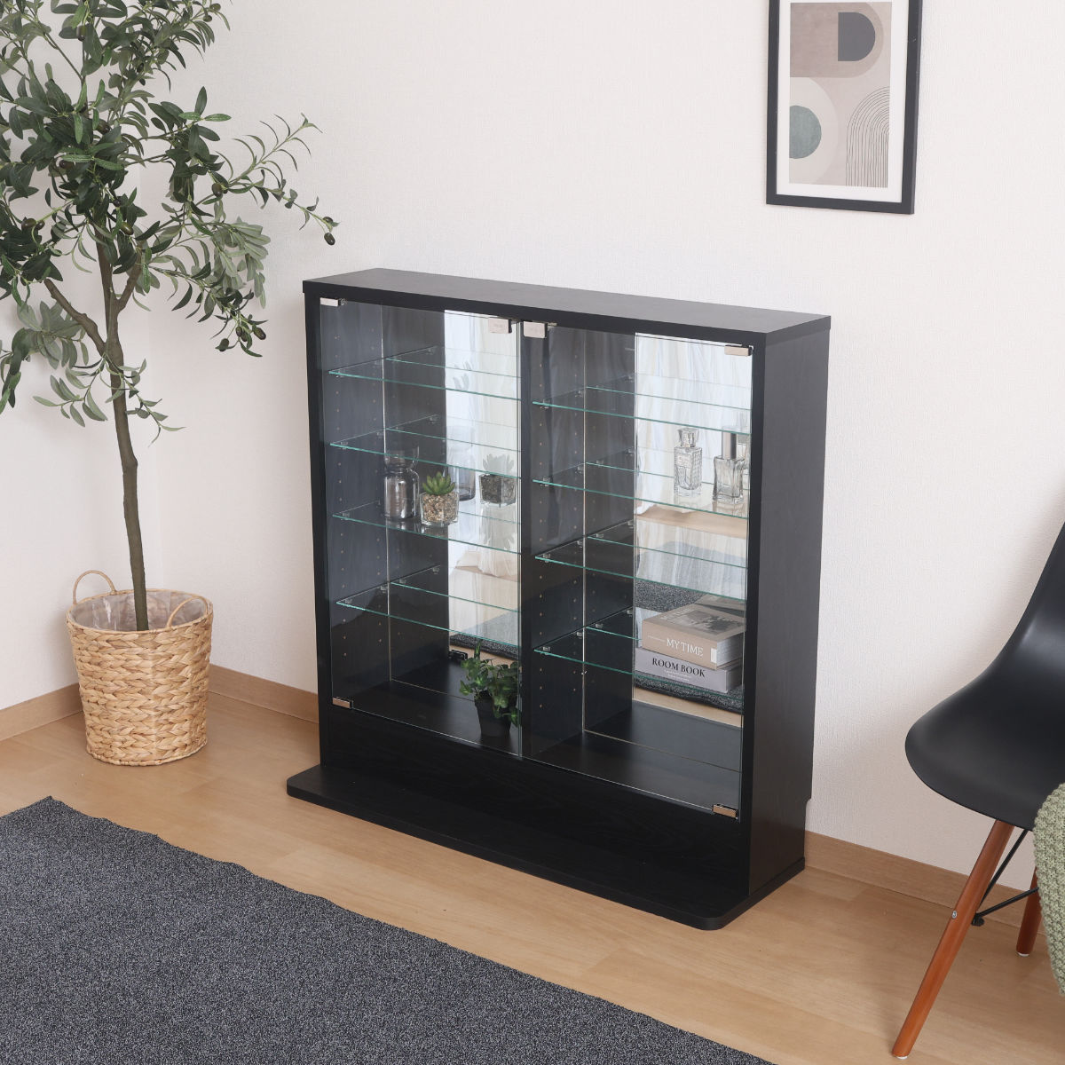 不二貿易（Fuji Boeki） コレクションケース 幅90cm TOR ロータイプ