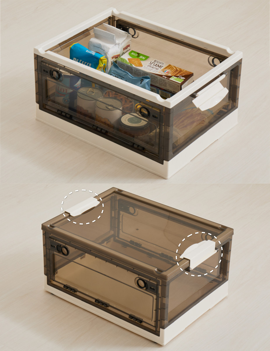 収納ケース 折りたたみ 収納ボックス 幅49.5×奥行35.5×高さ23.5cm M