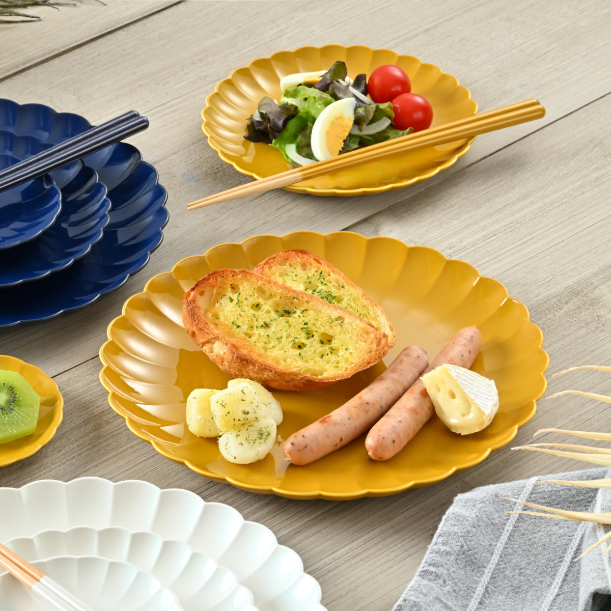 食器 さっと洗える食器 ESSEN （ プレート 皿 お皿 箸付き 食洗機対応