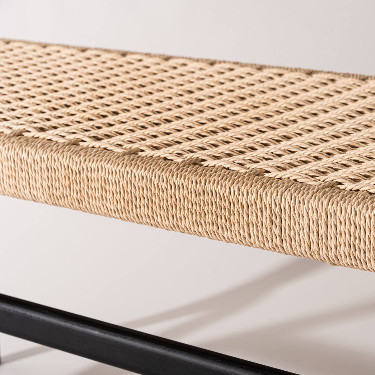 form ダイニングベンチ 幅120cm ペーパーコード アルネ （ 腰掛け 長椅子 椅子 ダイニングチェア 木製 天然木 アッシュ ベンチ 完成品 ）_13
