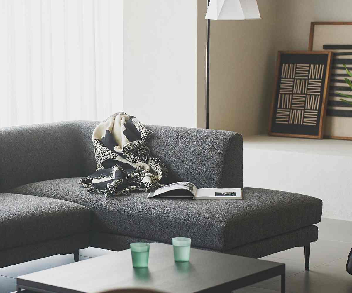 東谷 form カウチソファ 幅238.5cm 3人掛け 左肘タイプ L字 ベンダー