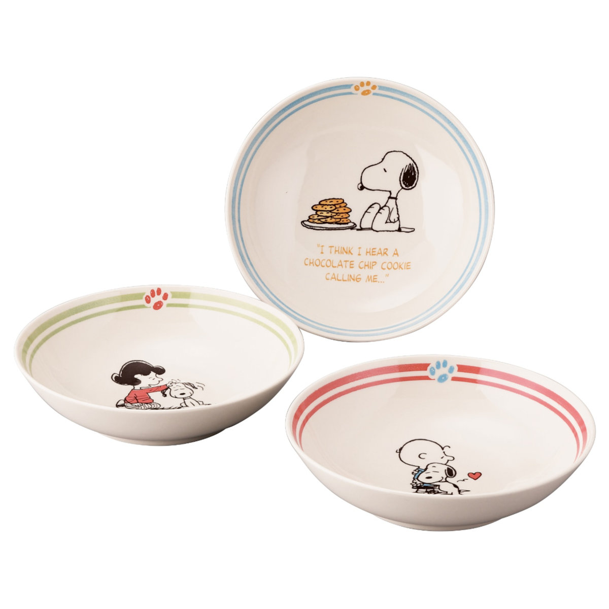 山加商店 ボウル トリオボウルセット スヌーピー （ 17cm 3枚セット