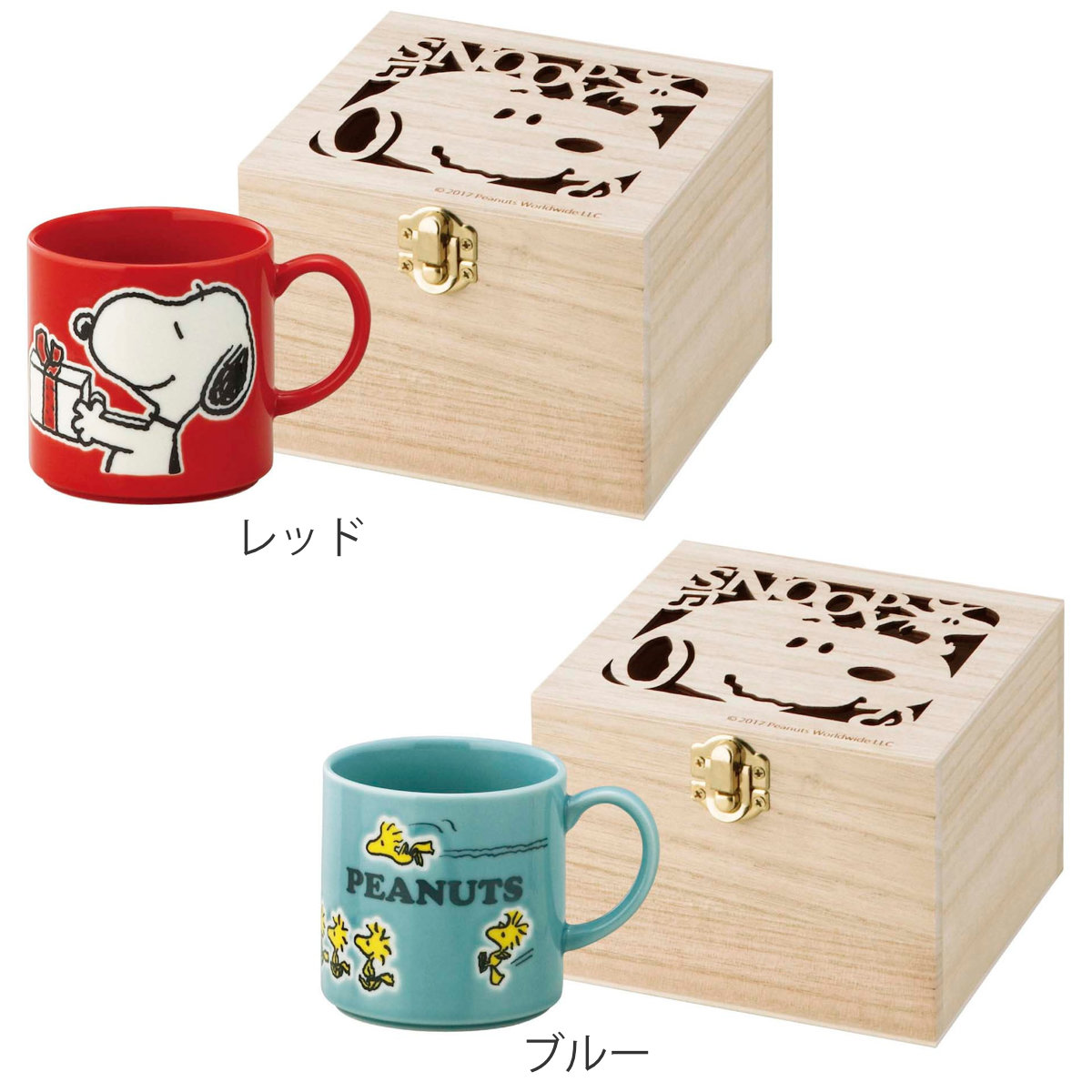 山加商店 マグカップ 木箱入マグ スヌーピー （ 350ml 電子レンジ対応