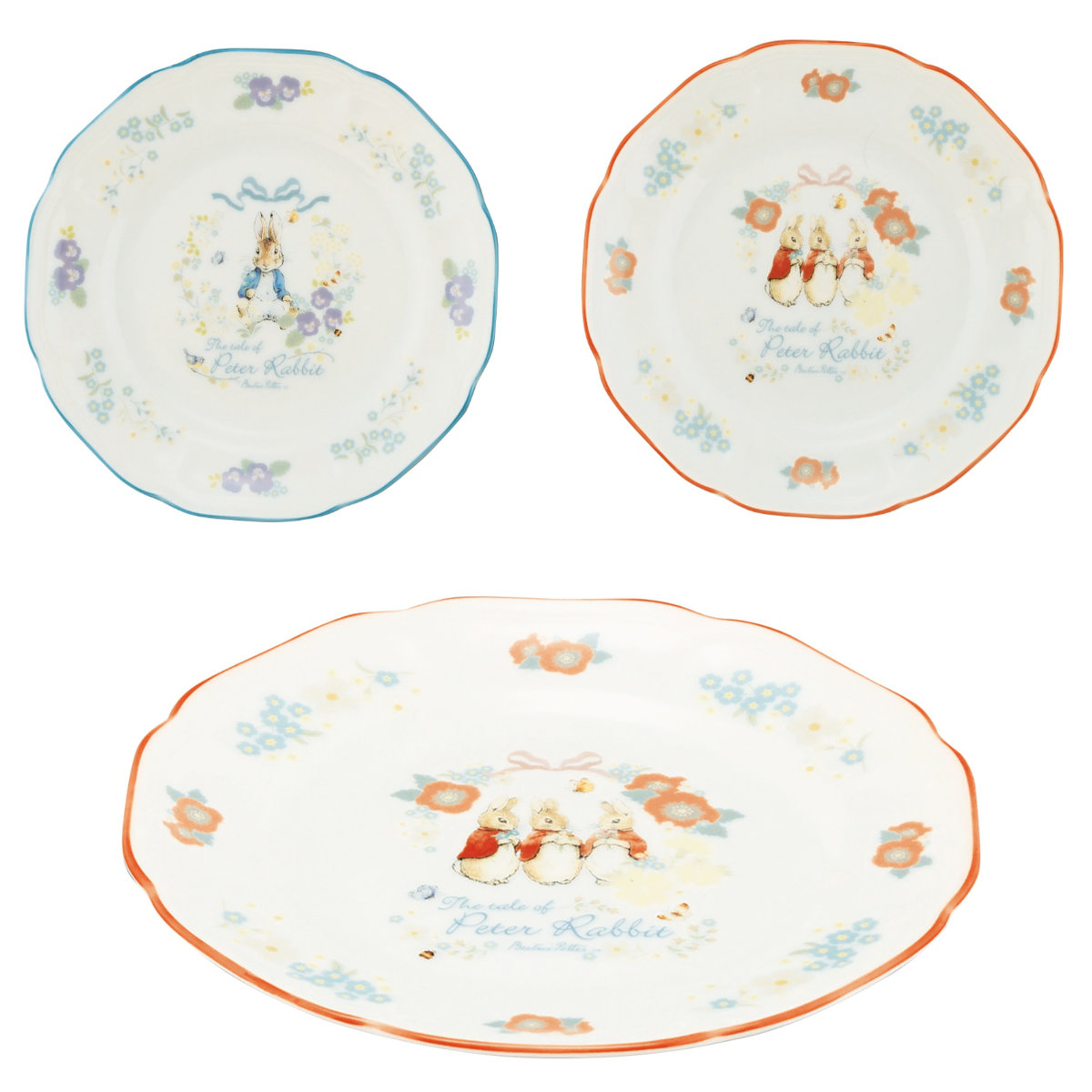 山加商店 プレート 19プレート ピーターラビット （ 19.3cm 磁器 日本