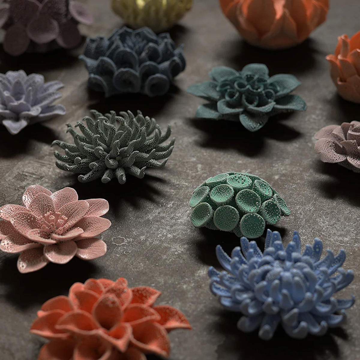 magnet オブジェ 壁掛け ABYSSAL 666 花 植物 造花 （ 置き物 雑貨