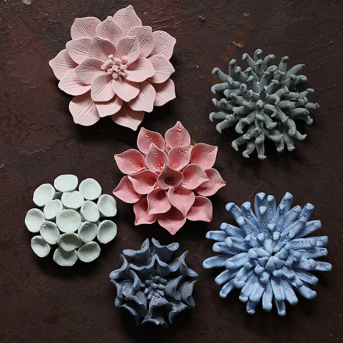 magnet オブジェ 壁掛け ABYSSAL 666 花 植物 造花 （ 置き物 雑貨
