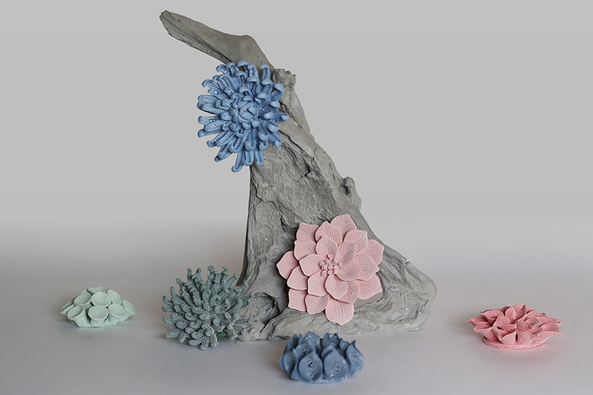 magnet オブジェ 壁掛け ABYSSAL 666 花 植物 造花 （ 置き物 雑貨