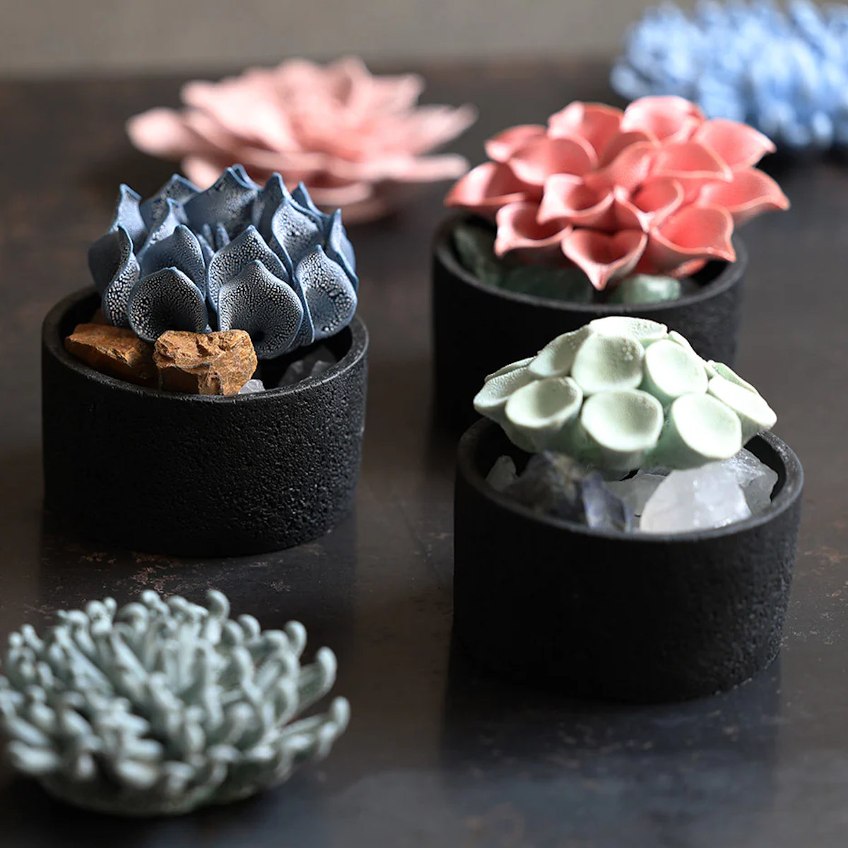 magnet オブジェ 壁掛け ABYSSAL 666 花 植物 造花 （ 置き物 雑貨