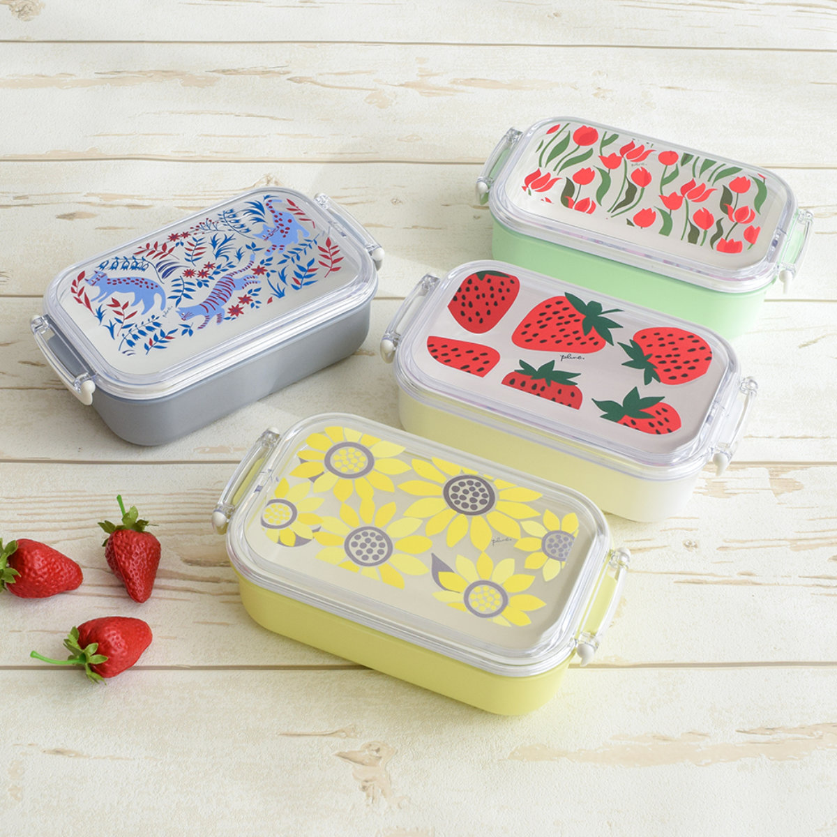 弁当箱 500ml Plune ランチボックス （ お弁当箱 食洗機対応 レンジ
