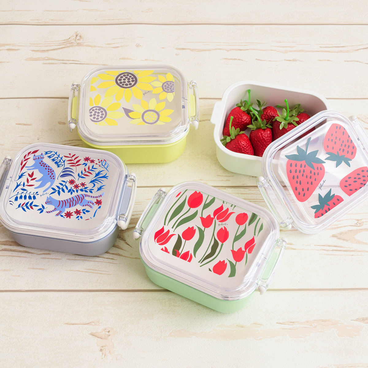 弁当箱 350ml Plune マルチケース （ デザートケース 食洗機対応