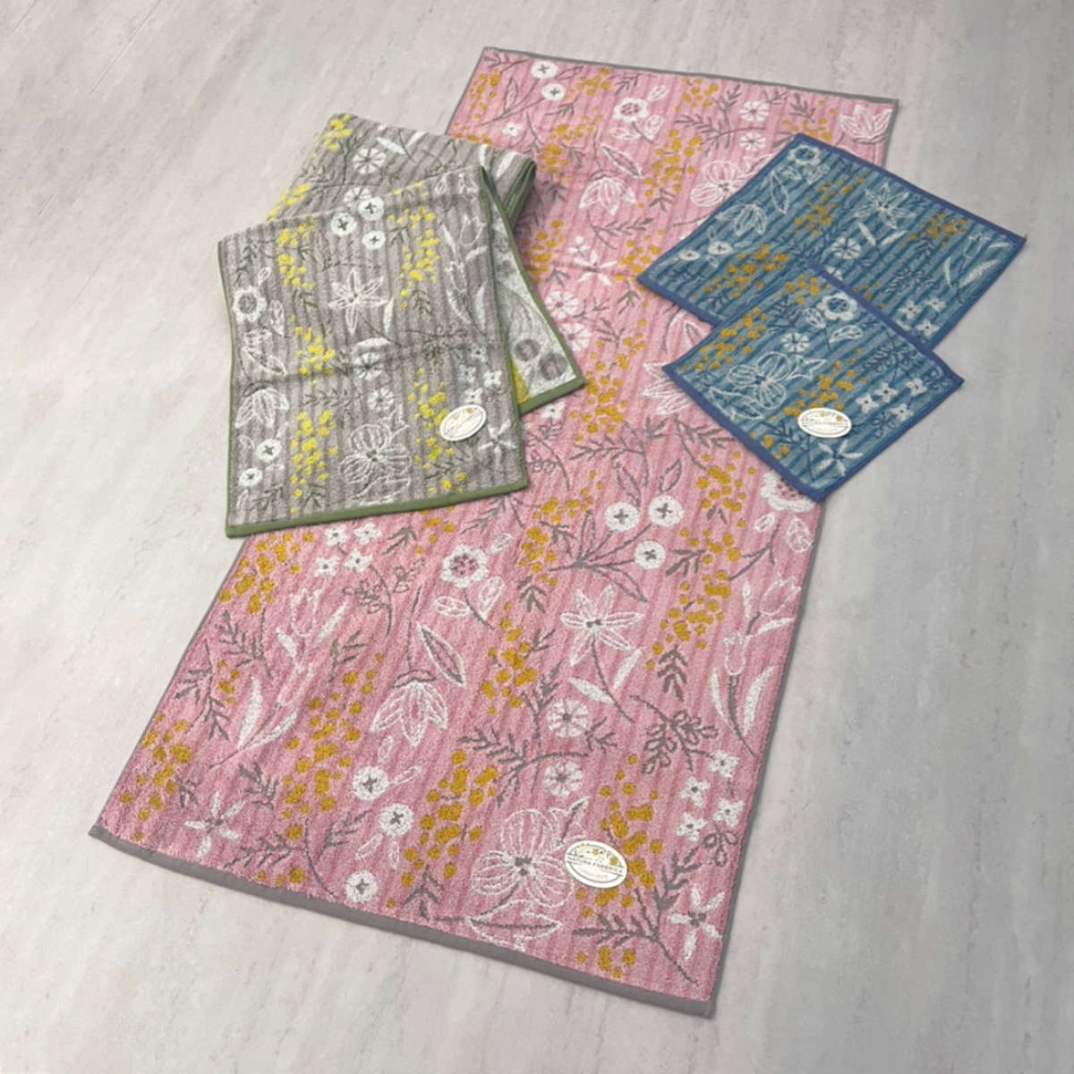 バスタオル 60×120cm ナチューラファブリカ ハピネス （ タオル 湯上り