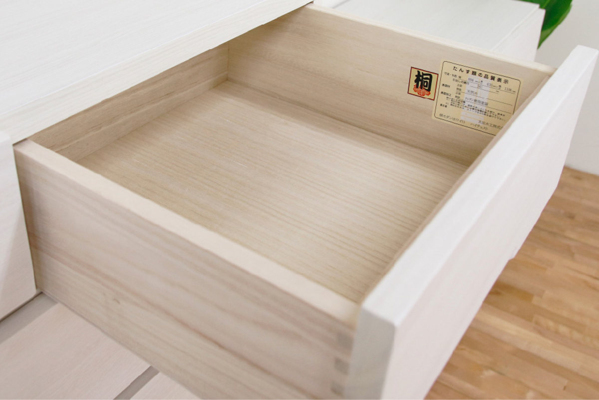 丸田木工 - 桐用だんす 幅88.4糎 抽き出し6段 日本製 為し遂げる品 脚付き添い人 （ 開梱取りつける 用だんす 桐製 アイアン脚 F☆☆☆☆ 調湿 殺虫剤 今めかしい ）
