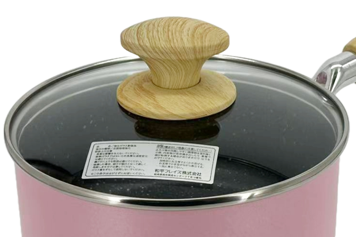 和平フレイズ 片手鍋 18cm IH対応 チェロレ フッ素樹脂加工 （ ガス火