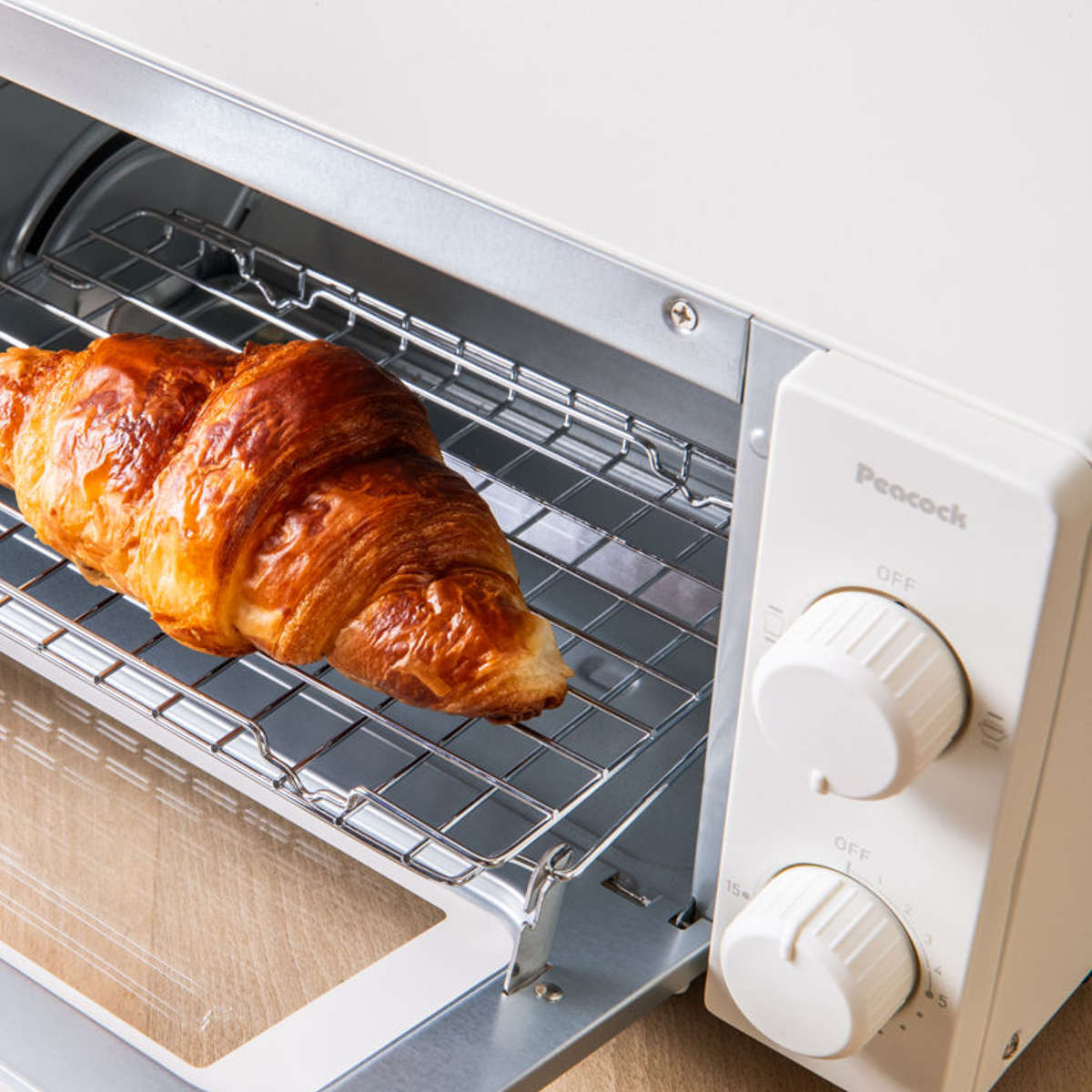 ピーコック魔法瓶工業 オーブントースター トースター 2枚焼き 焼き