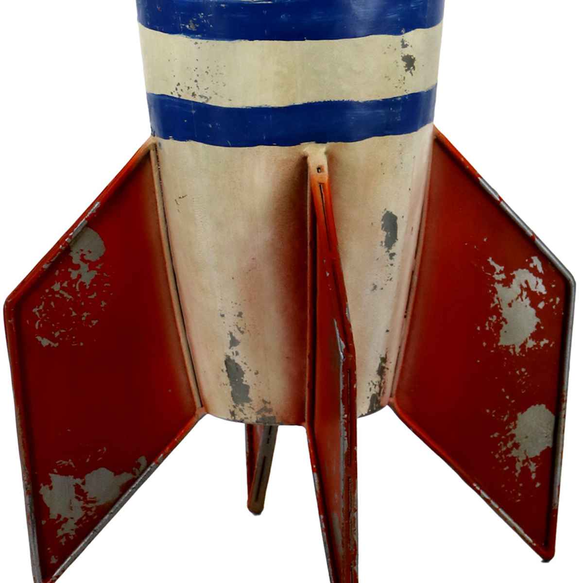 オーナメント ロケット （ 置物 オブジェ ガーデンオーナメント 光る