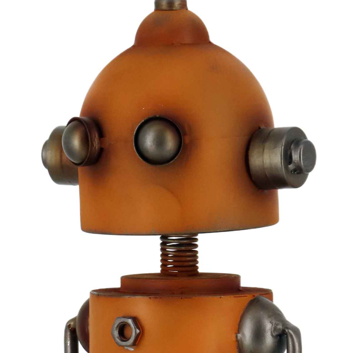 オーナメント ロボット オレンジ （ 置物 オブジェ ガーデン