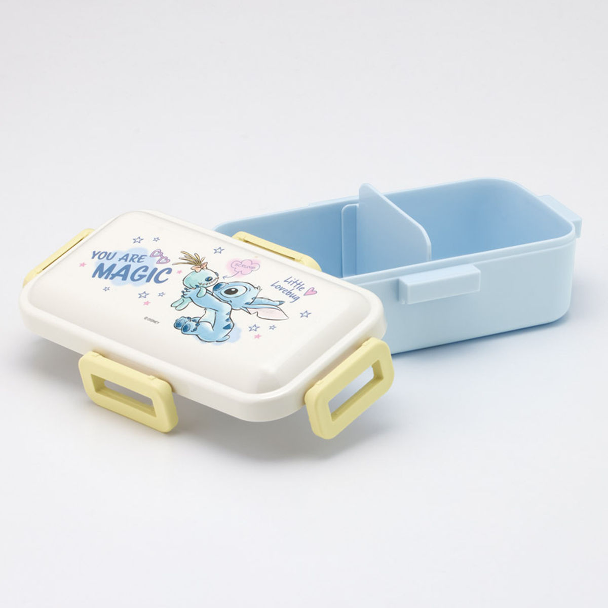 スケーター 弁当箱 530ml ふわっと弁当箱 スティッチ ハグ （ ランチ