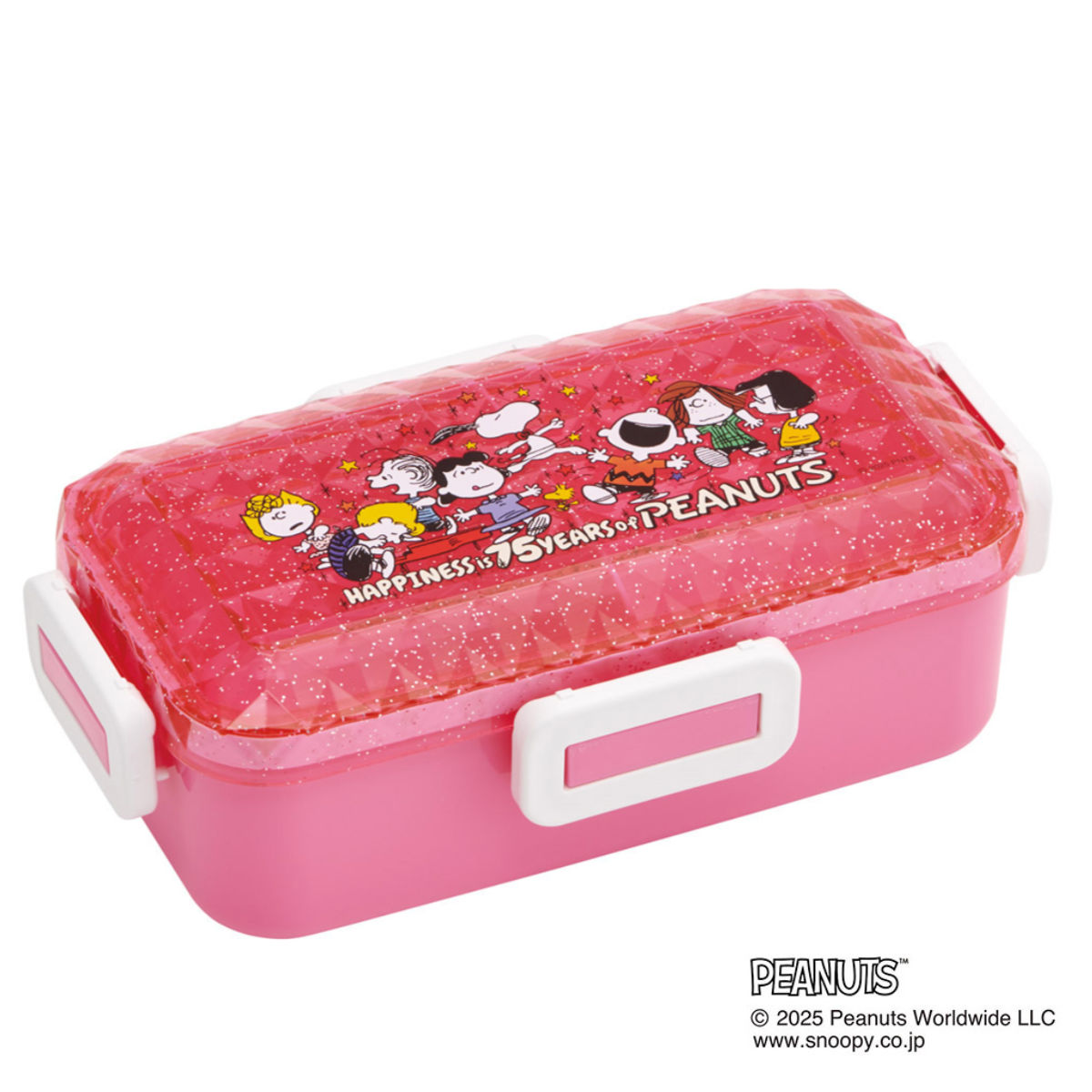 スケーター 弁当箱 530ml ふわっと弁当箱ダイヤ PEANUTSダンス