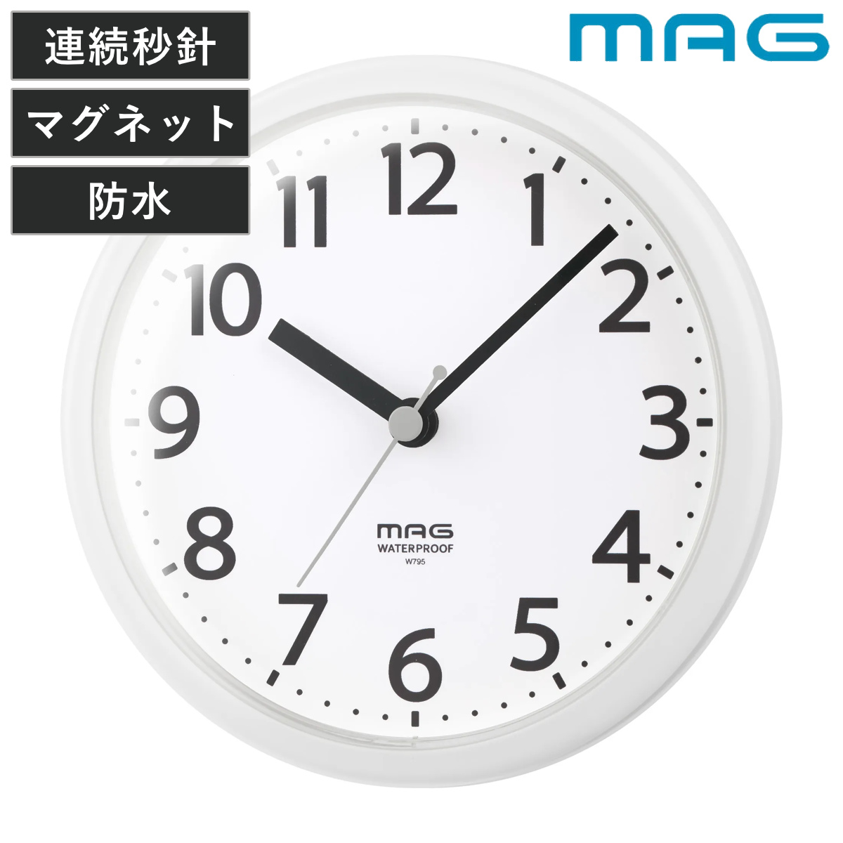 掛け時計 スヌーピー 4KG712MA19 （ 壁掛け時計 アナログ 時計