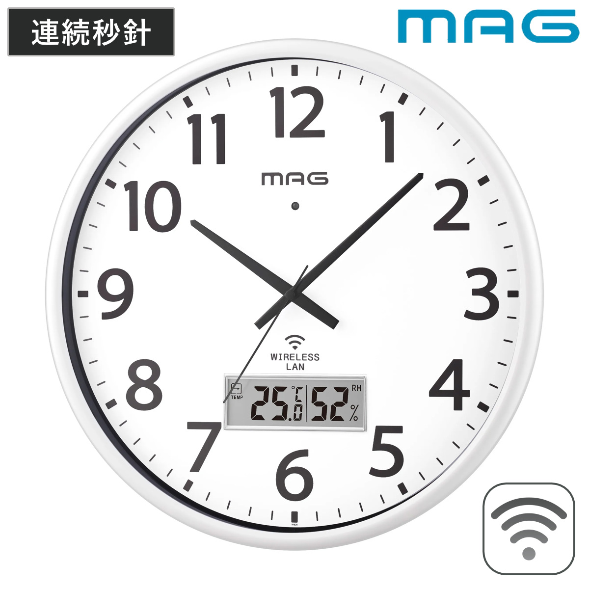 wifi 掛け時計」の人気商品一覧 | 安い商品を通販サイトから探す