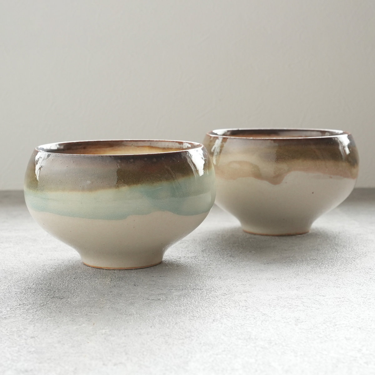 宇治抹茶新品　陶器　陶芸作家　小鉢10個 459 SALIU（サリュウ） 抹茶碗 抹茶ぼうる （ 12.2cm 陶器 美濃焼き 日本製
