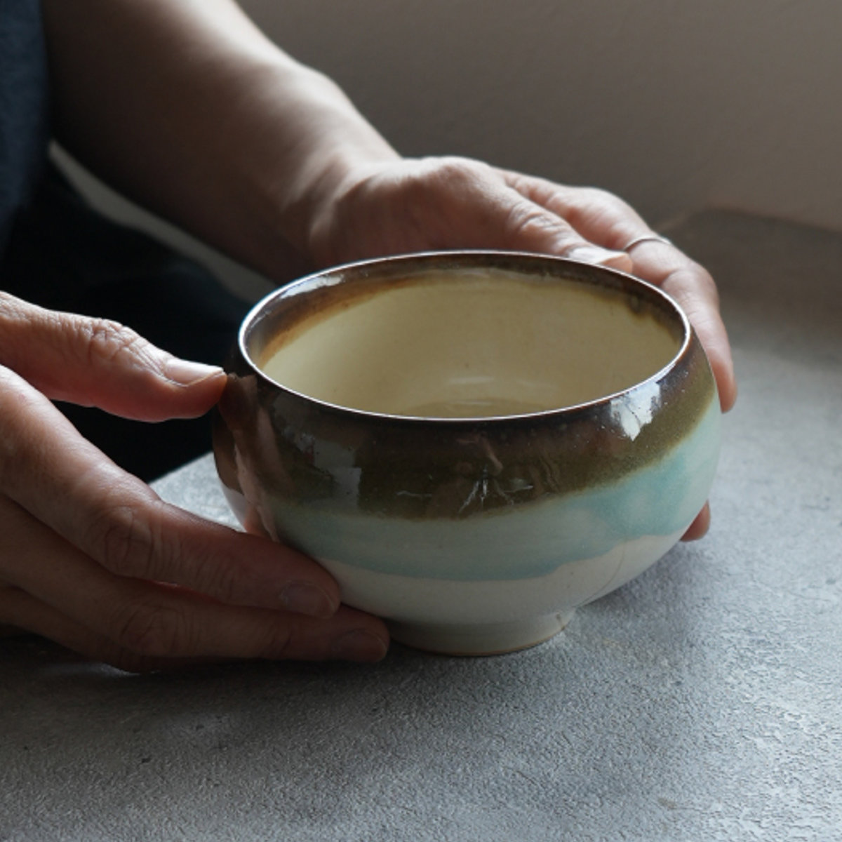 SALIU（サリュウ） 抹茶碗 抹茶ぼうる （ 12.2cm 陶器 美濃焼き 日本製