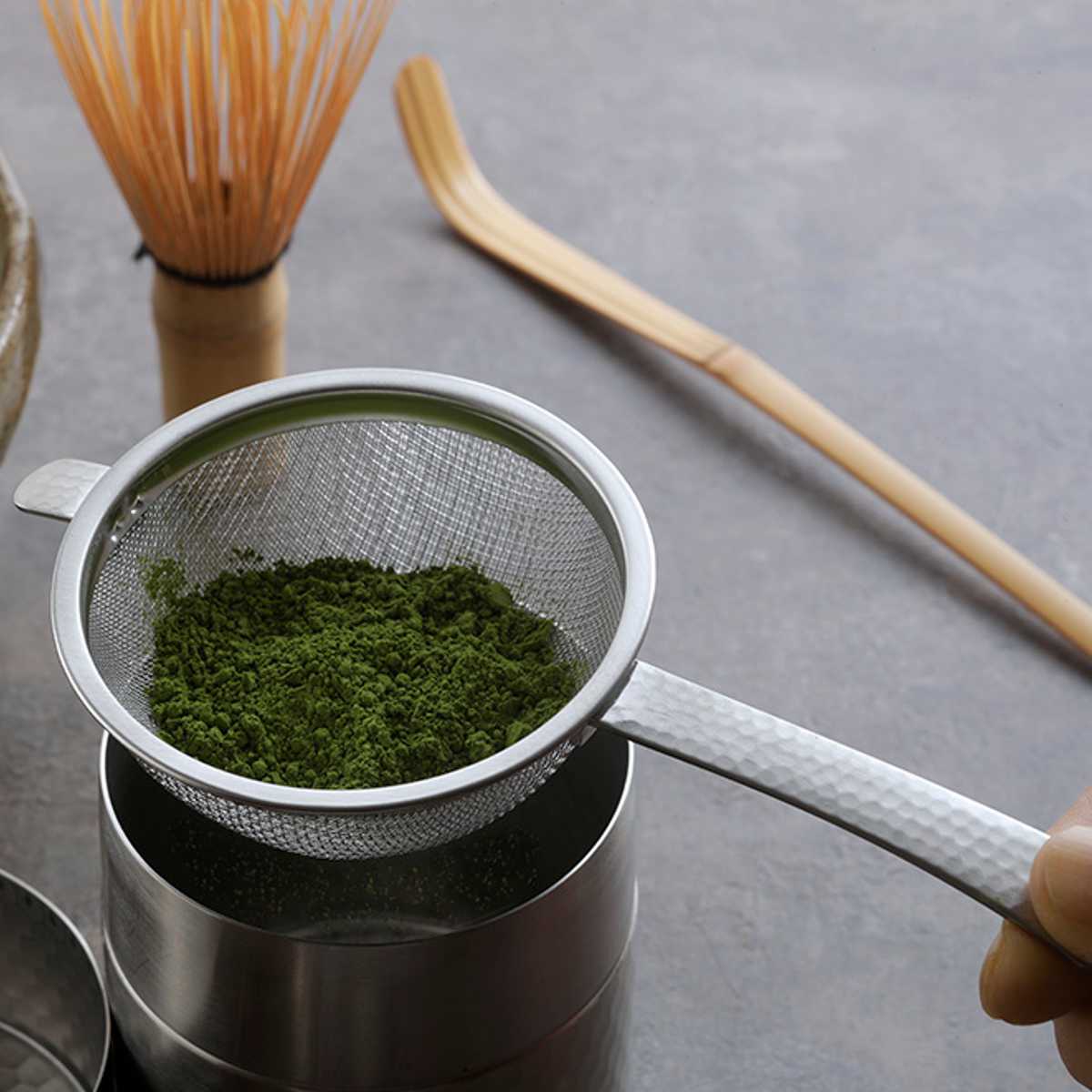 茶こし SALUS 和味 ( 7.4cm ステンレス 槌目模様 茶漉し 茶こし器 カップ用 ティーカップ用 ) 関連画像2