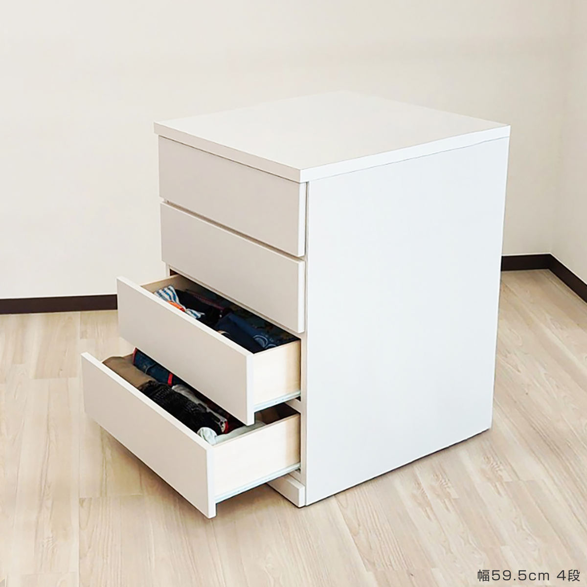 【人気商品】アルファタカバ 幅80センチ チェスト 足付き チェスト 収納 棚 アルファタカバ チェスト 幅80cm 3段 押し入れ収納 引き出し 衣類収納